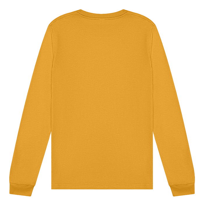 NY Eats: East Coast Original Glizzy Graphic Long Sleeve - Mustard Gold