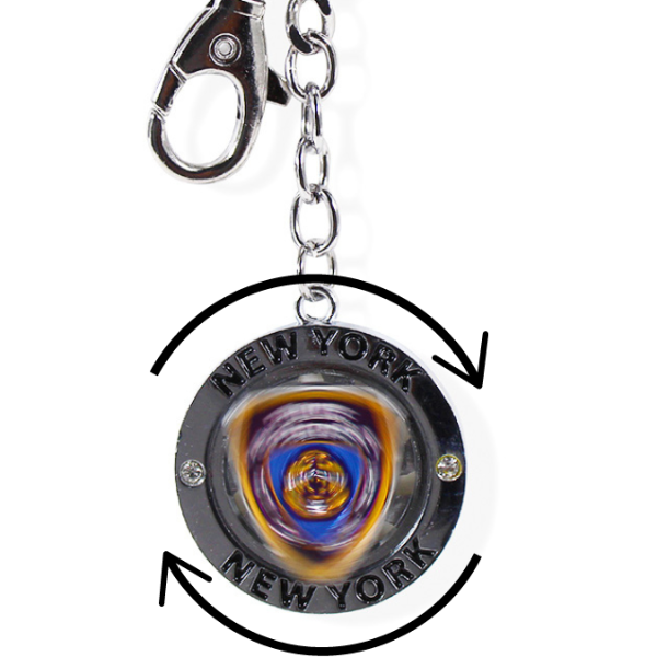 Full Metal Spinner NYPD Keychain | NYPD Merch