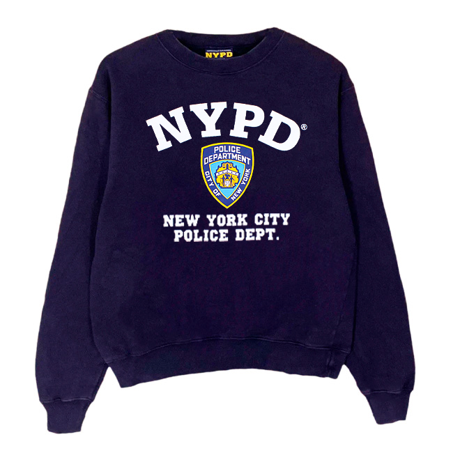 Crewneck Official Print NYPD Sweatshirt S 3XL