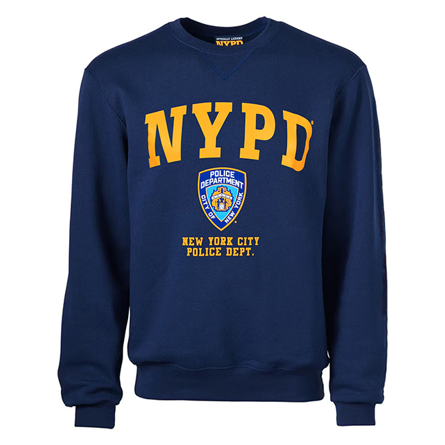 Official Print NYPD Sweatshirt Crewneck (6 Sizes) | NYPD Shop