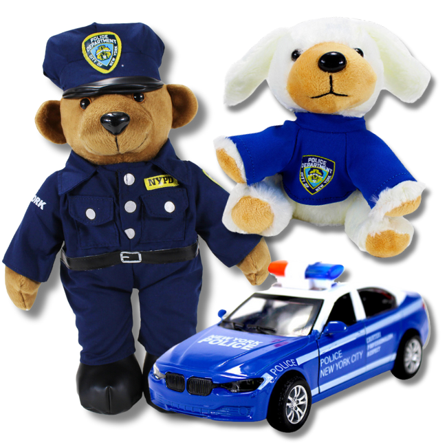 NYPD Toys Bundle | 3-piece NYPD Merch Set