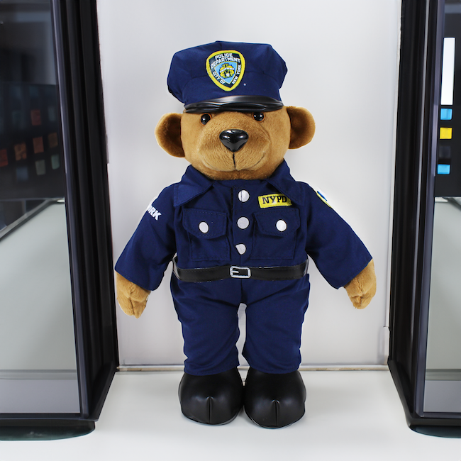 Police 2024 stuffed bear