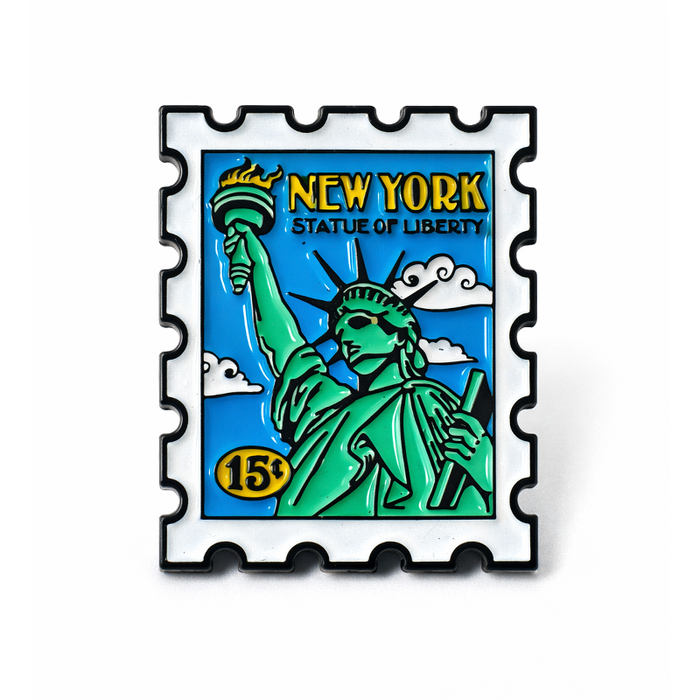 New York City Landmark Souvenir Pin