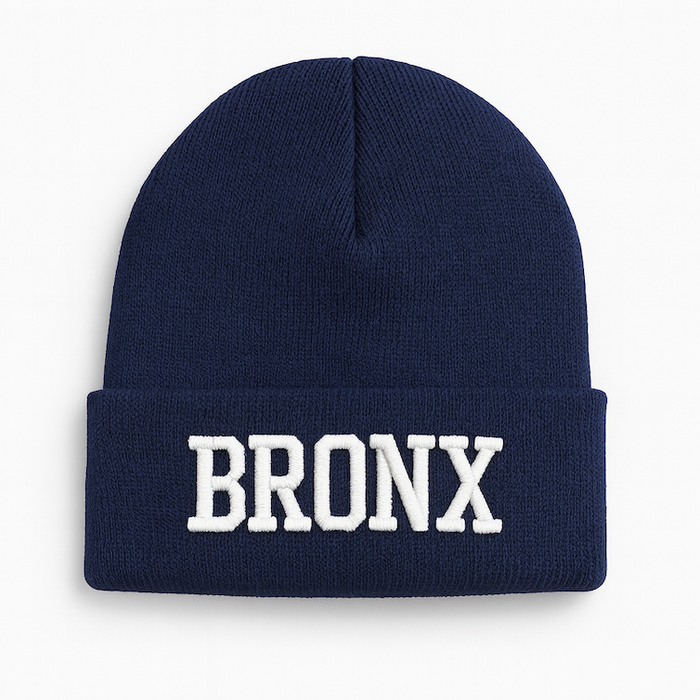 The BRONX Embroidered Skully Beanies (3 Colors)