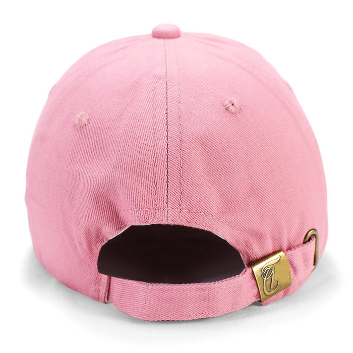 Brooklyn NY Classic Baseball Cap - Mint & Pink