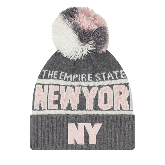 The Empire State Pom Knit Beanie (LIMITED RELEASE)