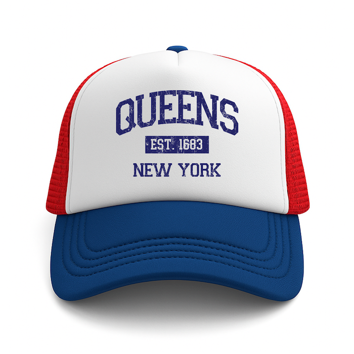 QUEENS EST. 1683 Foam Trucker Hat (4 Colorways)