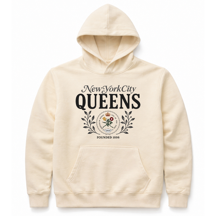 Queens Heritage Seal Hoodie – The Borough Heritage Collection