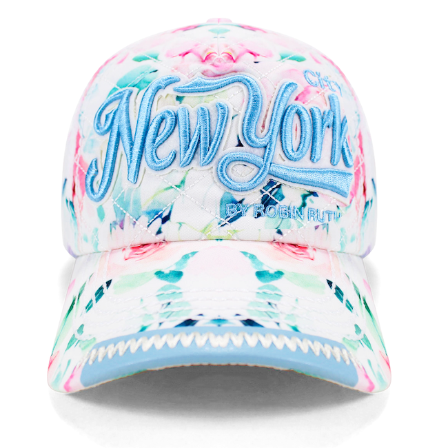 Reinforced Quilted Floral New York Hat (4 Colors)