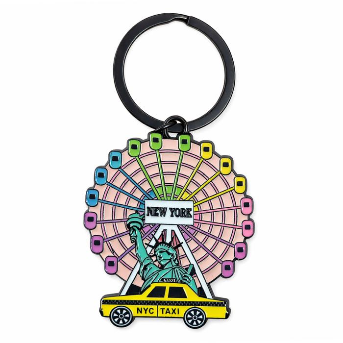Coney Island Ferris Wheel Keychain