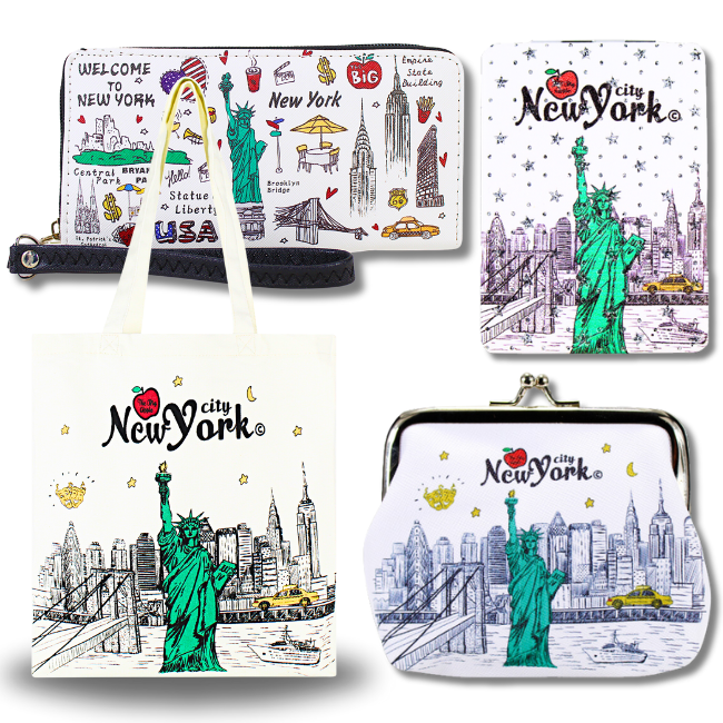 NYC Gifts for Her Statue of Liberty Gift Box | Gifts from NYC for Her (4-piece Set)