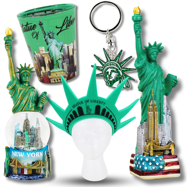 Statue of Liberty Souvenir Bundle | New York Gift Box (5-piece set)
