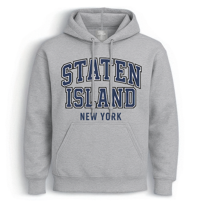 Classic STATEN ISLAND New York Hoodie (5 Colorways)