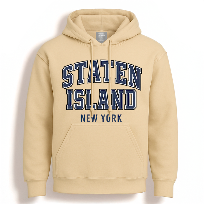 Classic STATEN ISLAND New York Hoodie (5 Colorways)