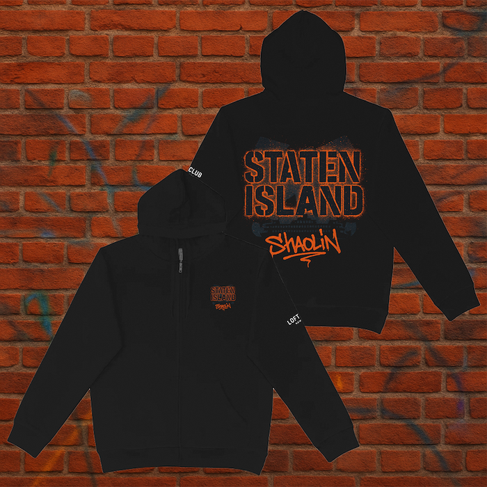 Graffiti STATEN ISLAND Heavy Blend Graphic Zip Hoodie (6 Sizes)