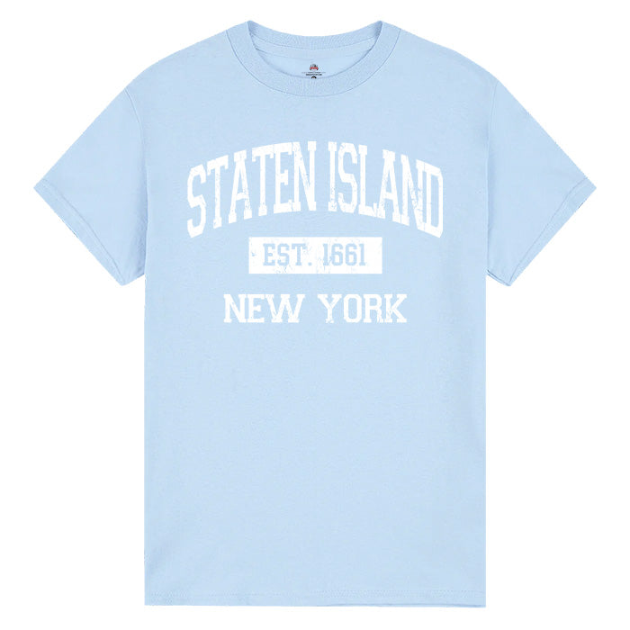 Vintage Est. 1661 STATEN ISLAND Shirt (6 Colors) | Staten Island T Shirt