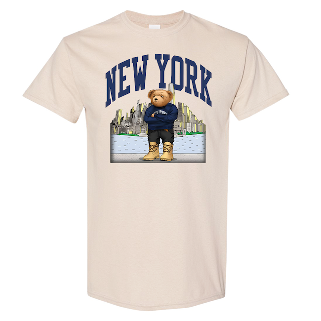 Baller Teddy New York T Shirt (2 Colors)