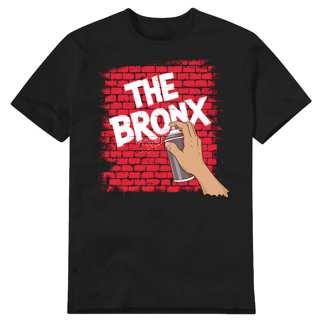 Graffiti "THE BRONX" T Shirt (6 Sizes)