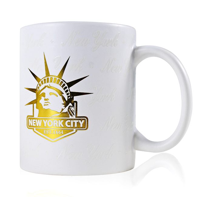 Iconic Gilded Statue of liberty New York City Mug (2 Colors)