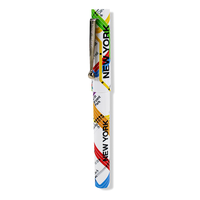 MTA Transit Lines Ballpoint Pens | Official MTA Shop Products (2 Colors)