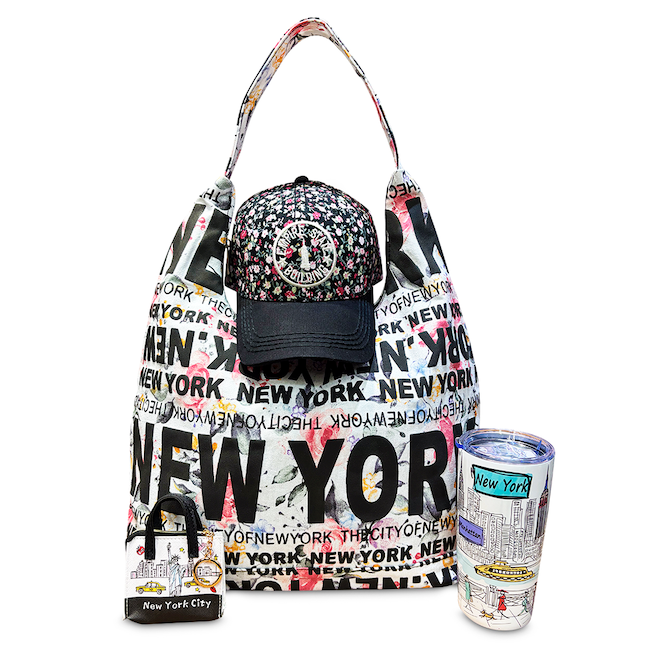 Neon Floral Spring New York Gifts For Her Bundle (4-Piece Set)