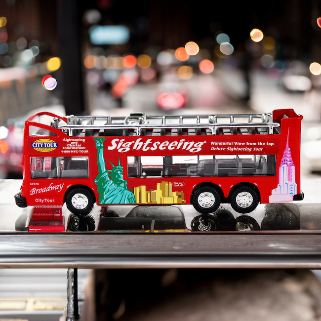 Toy New York Tour Bus | New York Gifts For Kid's