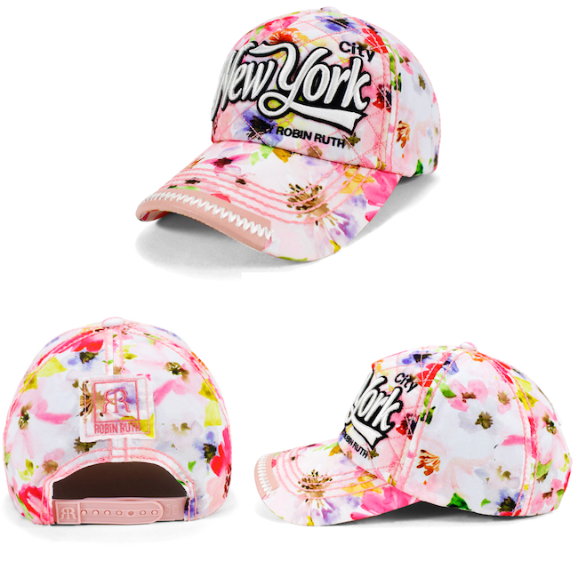 Reinforced Quilted Floral New York Hat (4 Colors)