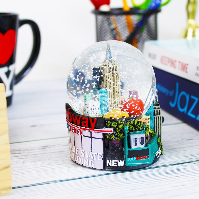 New York Subway MTA Snow Globe (Medium Size - 65MM)