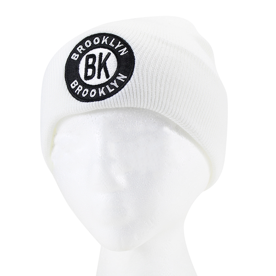 Embroidered "BK" Seal Brooklyn Beanies (3 Shades)