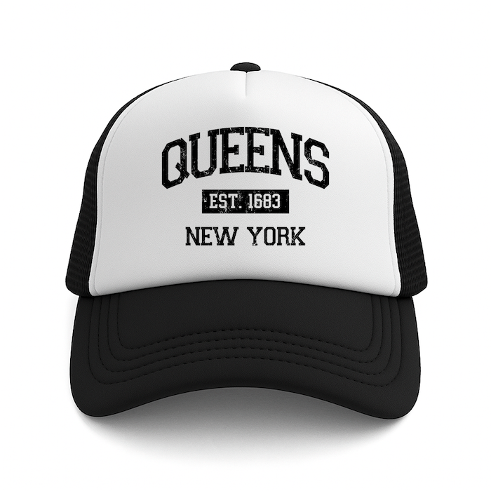 QUEENS EST. 1683 Foam Trucker Hat (4 Colorways)