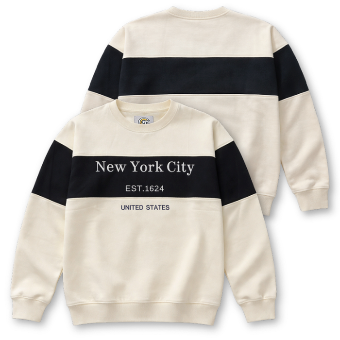 New York City Heritage Dual Blend Crewneck (3 Colors)