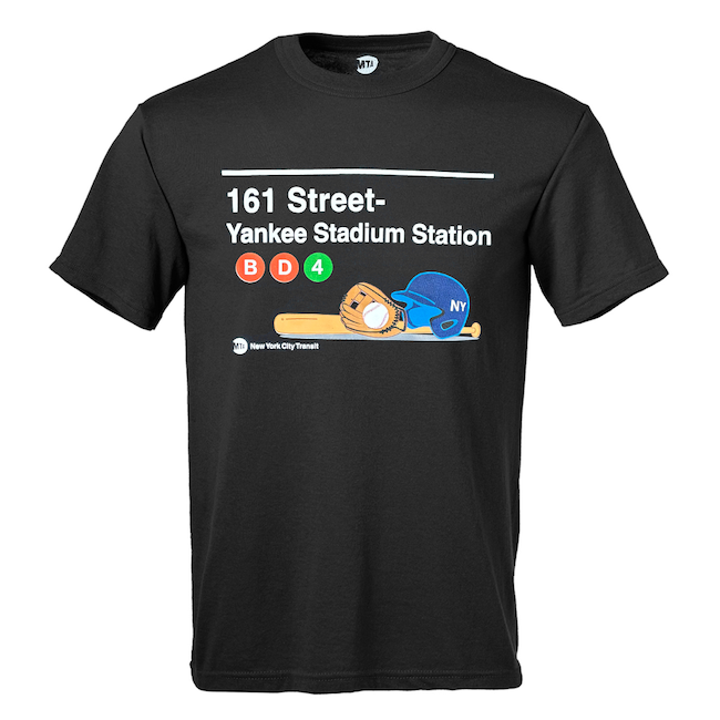 Yankees Baseball Stadium Station MTA Shirt (S-2XL)