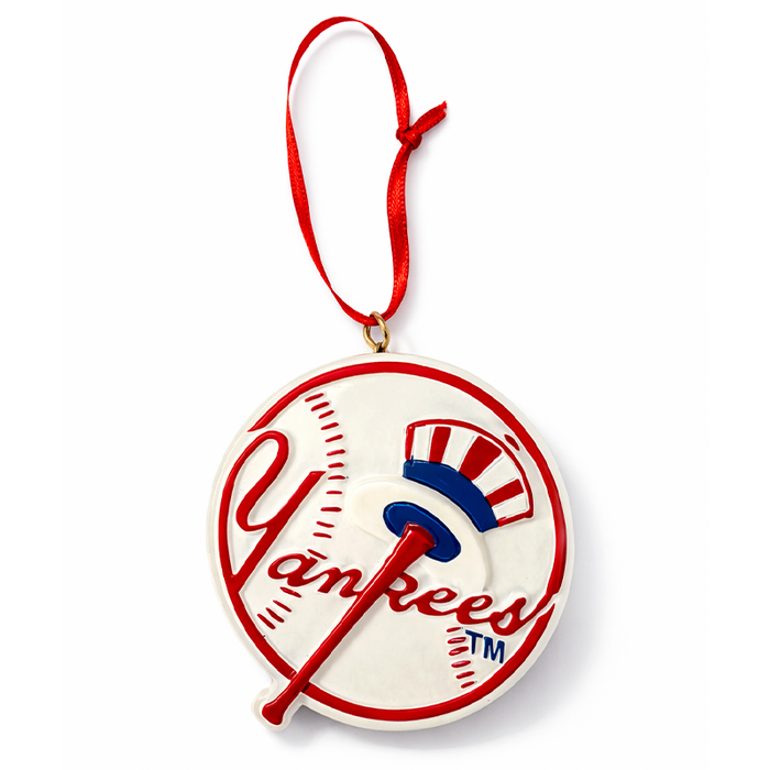 New York Yankees Baseball Seal Holiday Ornament
