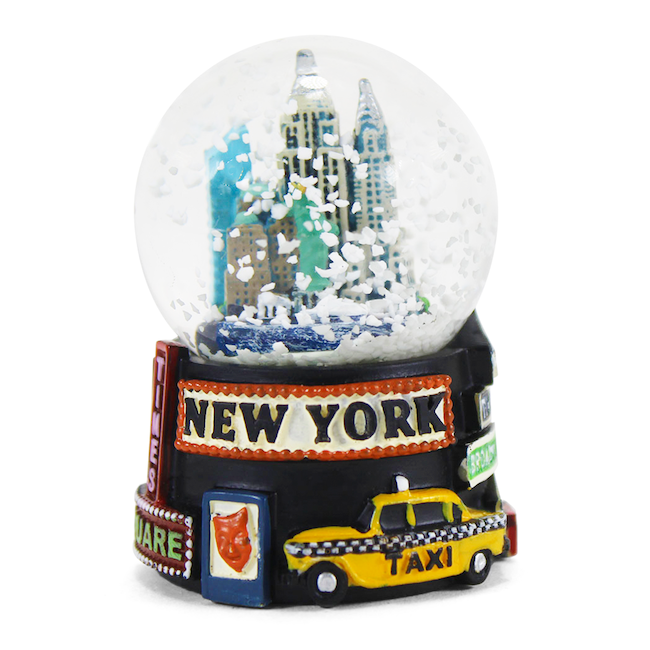 Broadway Show "NEW YORK" Snow Globe | New York City Souvenir (4 Sizes)