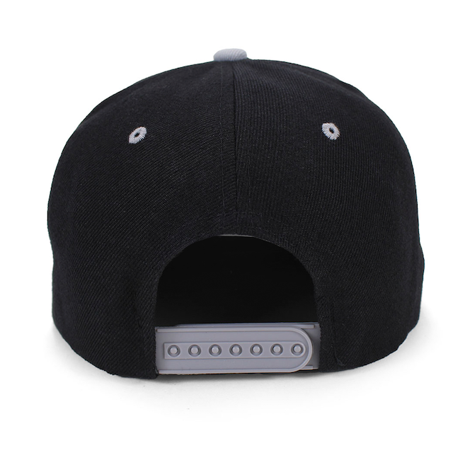 Black-Grey NY Snapback Hat | New York Cap