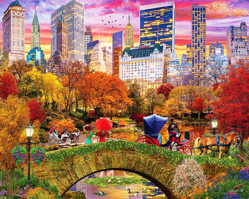 New York Puzzle Central Park Puzzle (1000 Pieces) | NYC Puzzle