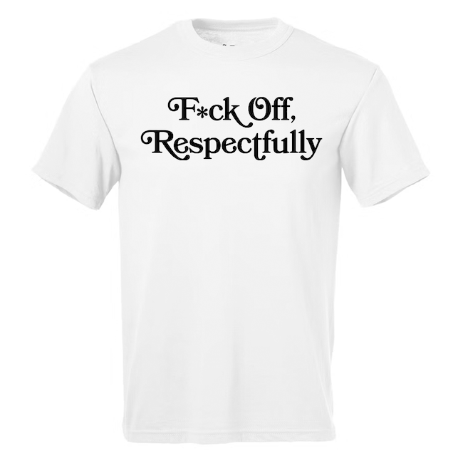 EFF Off Respectfully New York Shirt | NYC Slogan Tee (3 Colors)