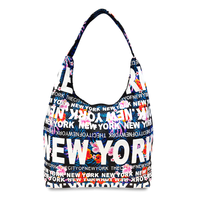 Exotic Floral New York Handbag