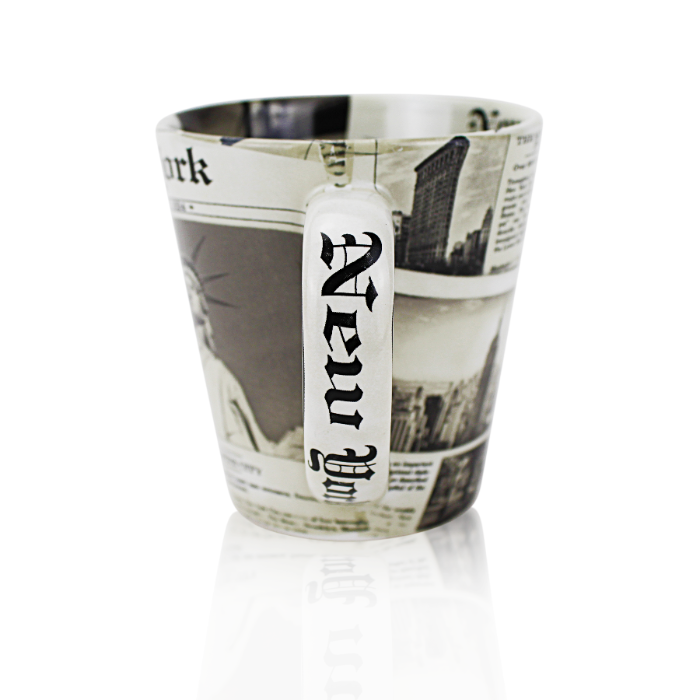 11oz. New York Times Newspaper Style Ceramic New York Mug | NYC Mug