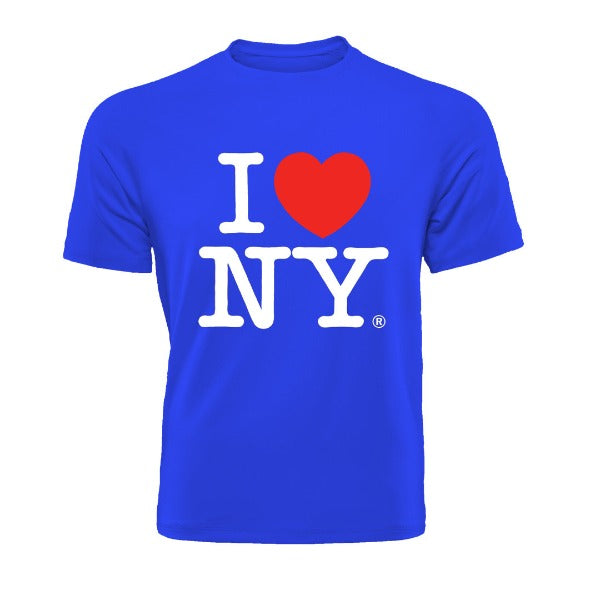 Authentic Blue I Love NY T Shirt | I Love New York T Shirt