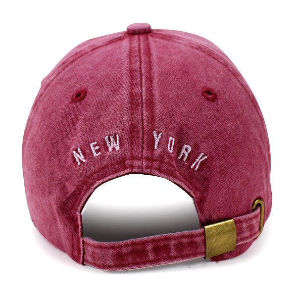 Embroidered New York Hat | New York Cap (7 Colors)
