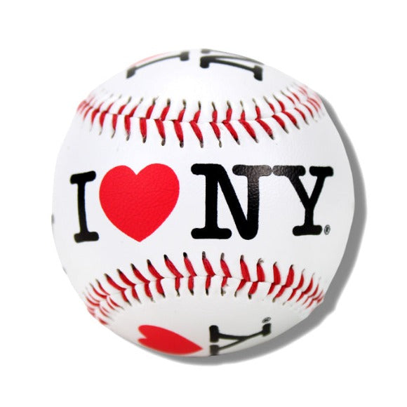 I Love NY Themed Baseball | New York Baseball (2 Colors)
