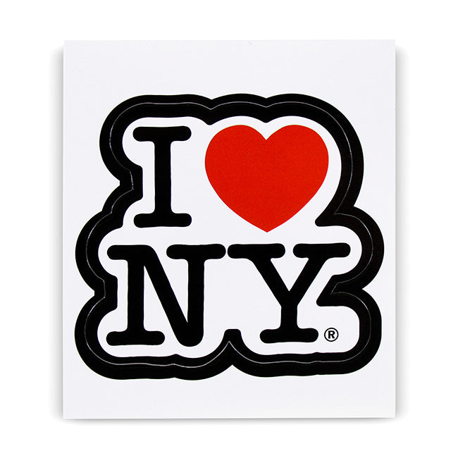 Decorative I Love NY Sticker | I Love New York Shop