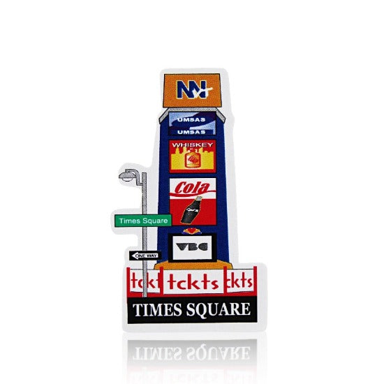 6 Mini-Sticker Set "NEW YORK" Monuments New York Sticker | NY Decals