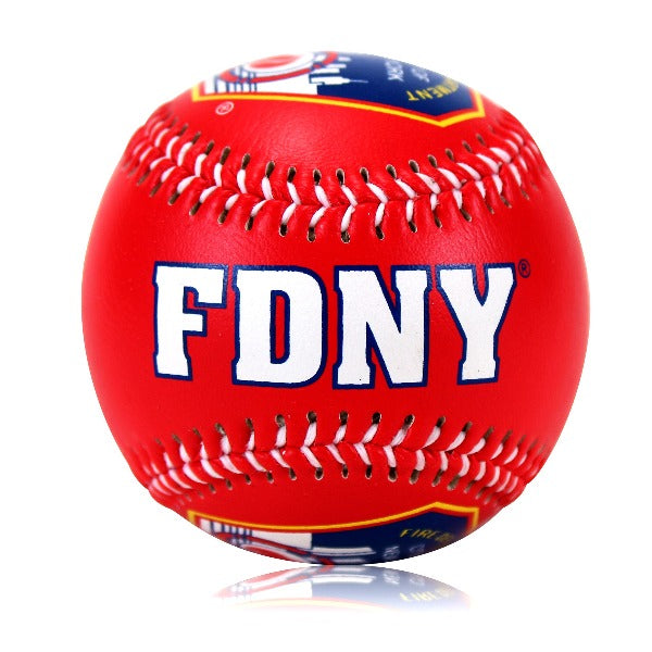 Official Leather Red FDNY Baseball | FDNY Merch
