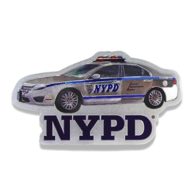 Holographic Vinyl Patrol Car NYPD Magnet | NYPD Shop Exclusive