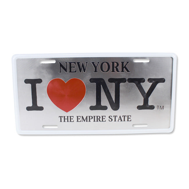 Holographic I Love NY License Plate | I Love New York Gift