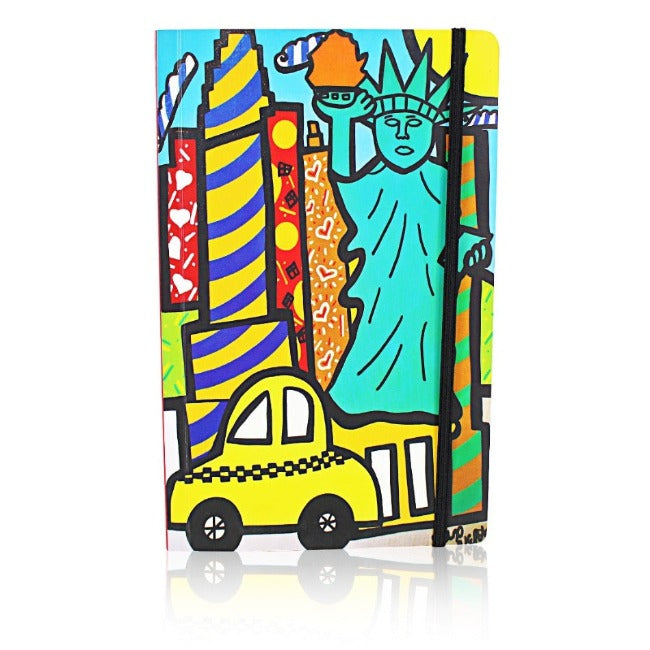 Colorful New York Statue of Liberty Graffiti-Style Journal (Lined) | NY Gifts