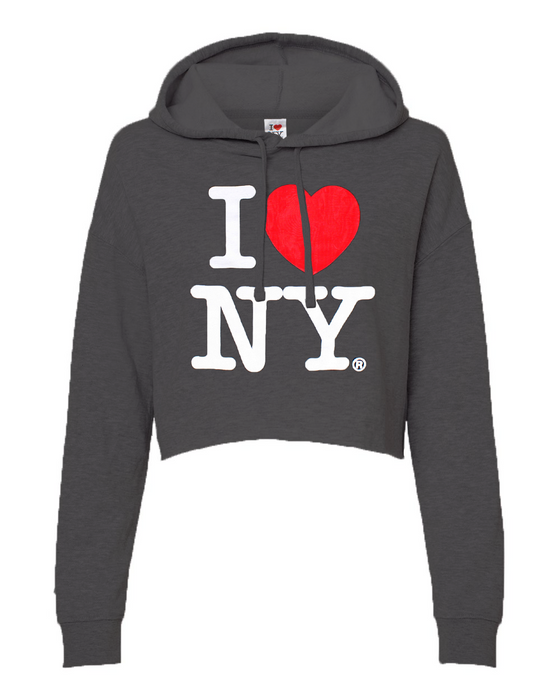 Official I Love NY Crop Top Hoodie (5 Colors)