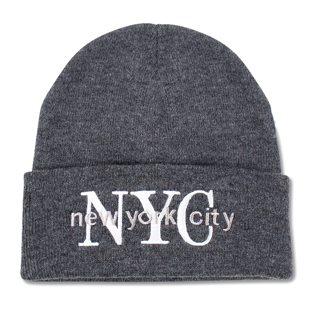 Embroidered NYC Beanie | New York Beanies (5 Colors)